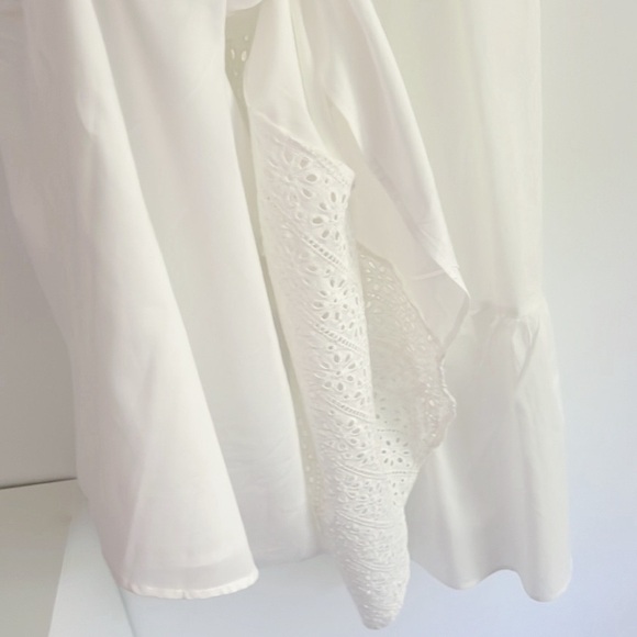 English Factory Eyelet Maxi Dress White NWT - Picture 13 of 16